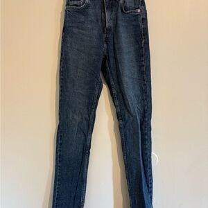 Dark Blue Denim Jeans